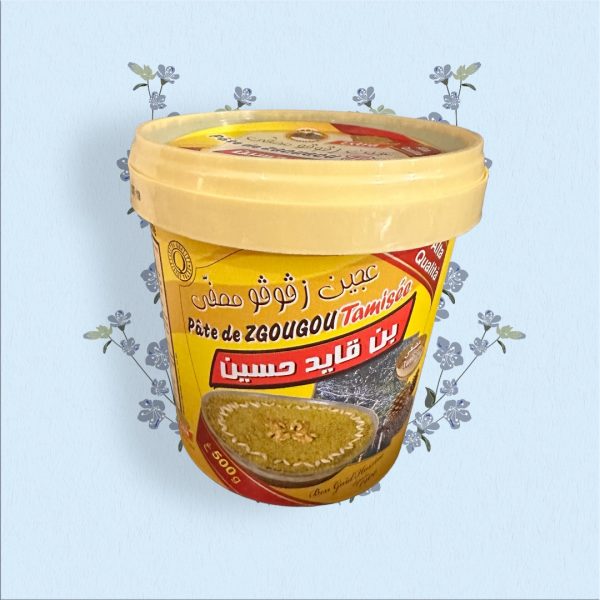 Assida de Zgougou - Pâte de graines de Pin d'Alep - 500g