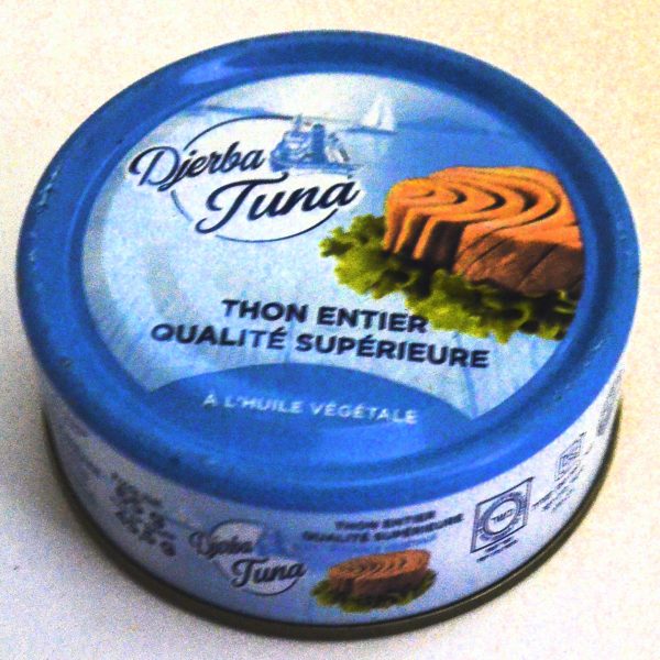 Thon entier qualité supérieur à l’huile végétale - DJERBA TUNA - 65g