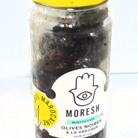 Olives noires à la Grecque - MORESH - 340g