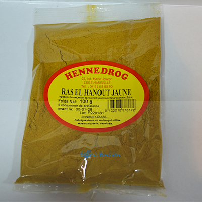 Ras el Hanout Jaune Hennedrog 100g