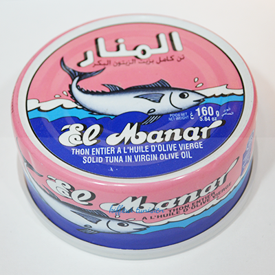 Thon à l'huile d'olive - EL MANAR - 160g