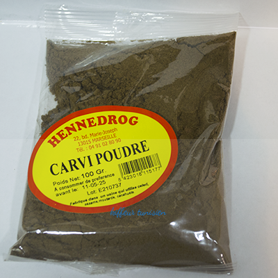 Carvi en poudre Hennedrog  100g