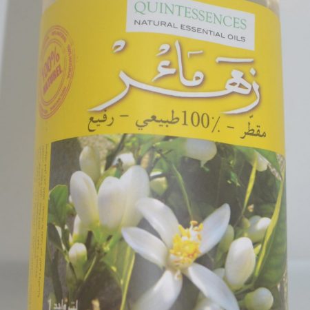 Eau de Fleur d'Oranger 100% naturel - QUINTESSENCES - 1 Litre