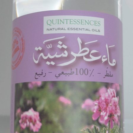 Eau de géranium  rosat 100% naturel - QUINTESSENCES - 1 Litre