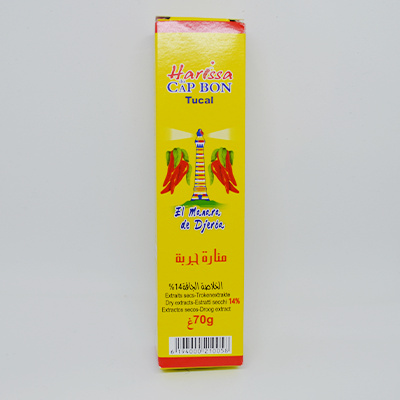 Harissa Du Cap Bon Tucal- El Manara De Djerba 70g