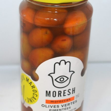 Olives vertes pimentées - MORESH - 190g