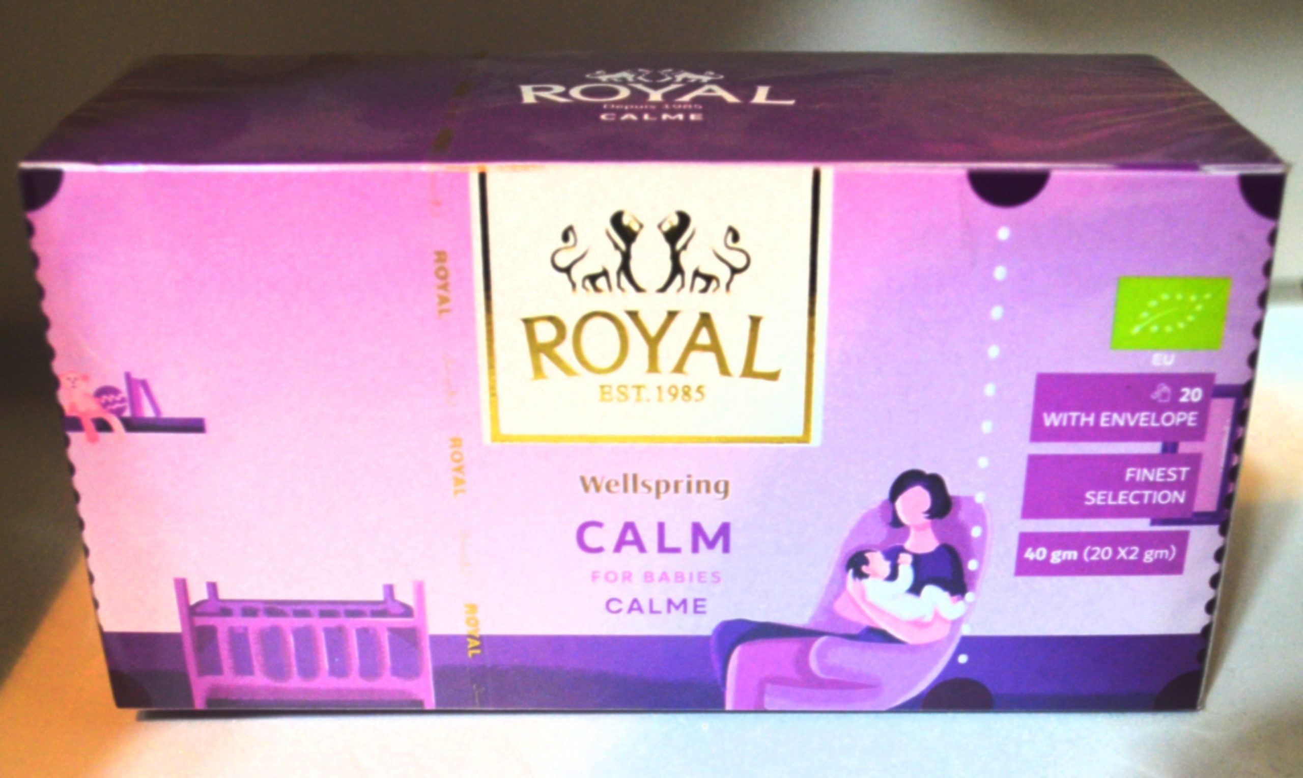 Wellspring Calm For Babies - Calme - ROYAL - 20 sachets - poids net 40g