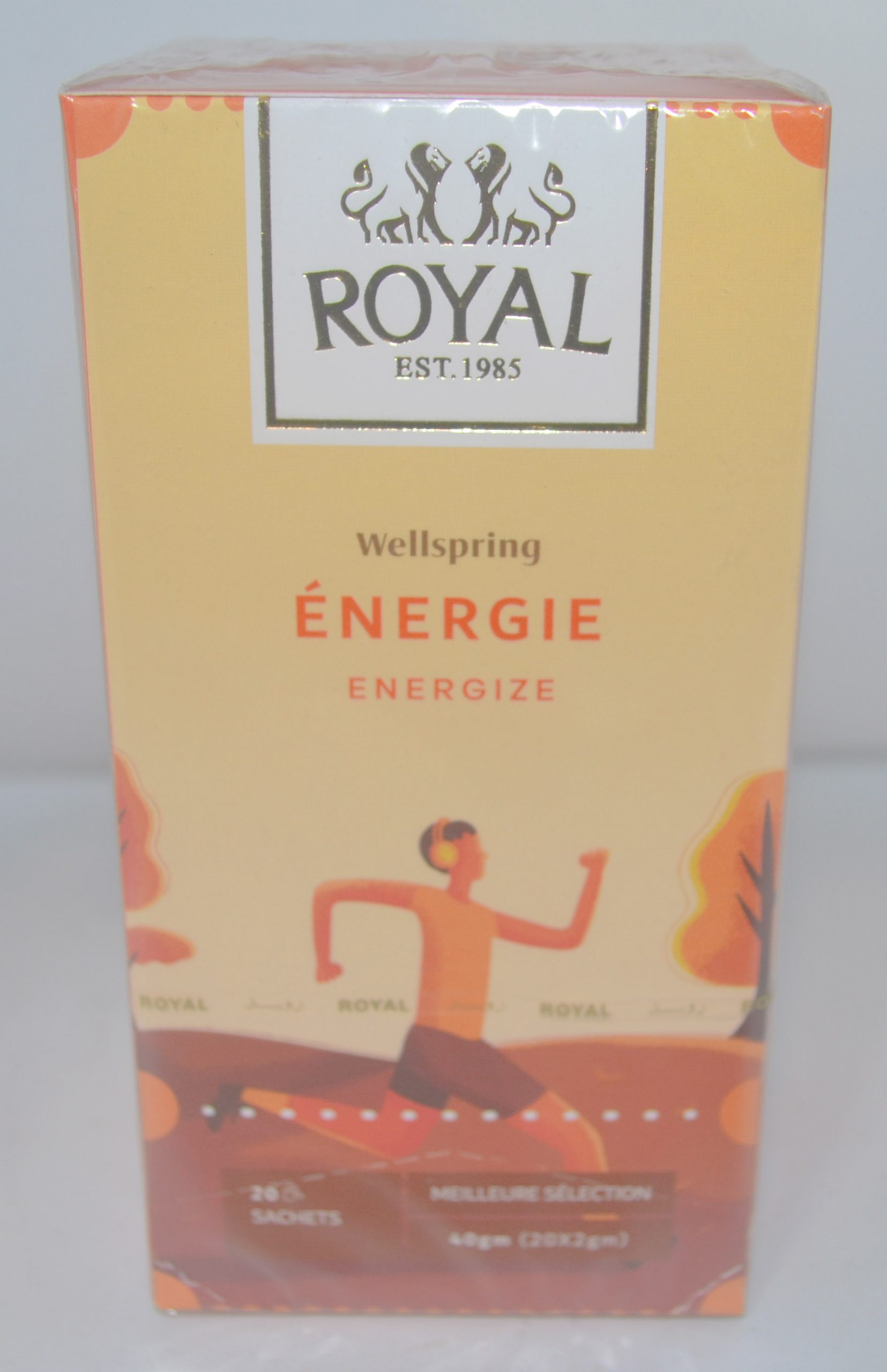 Wellspring Energie Energize - ROYAL - 20 sachets - poids net 40g