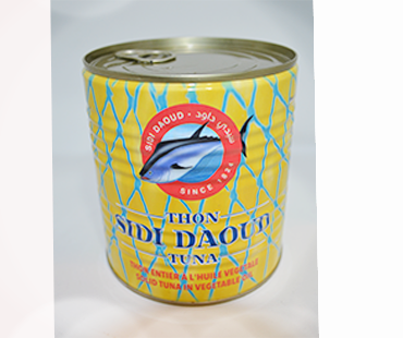 Thon à l'huile végétale - Sidi Daoud - 750g
