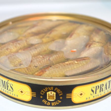 Sprats fumés de Riga à l'huile végétale - OLD RIGA - 120g - kacher