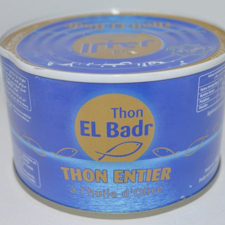 Thon Entier à l'huile olive - EL BADR - 400g