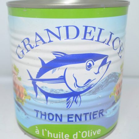 Thon Entier à l'huile d'olive - GRANDELICE - 750g