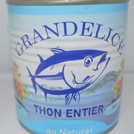 Thon Entier au naturel - GRANDELICE - 750g