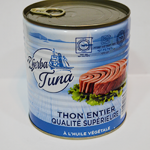 Thon Djerba entier qualité supérieur à l'huile végétale 770g