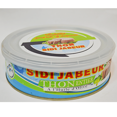 Thon entier Sidi Jabeur à l'huile d'olive - 750g