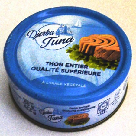 Thon entier qualité supérieur à l’huile végétale - DJERBA TUNA - 65g