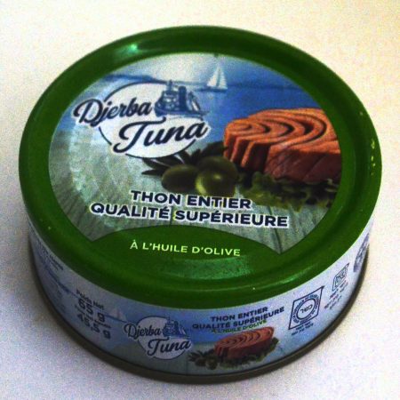 Thon entier qualité supérieur à l’huile d'Olive - DJERBA TUNA - 65g