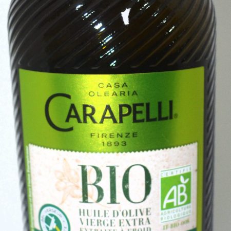 Huile d'Olive BIO extra vierge pression à froid - CASA CARAPELLI - Classico -750 ML