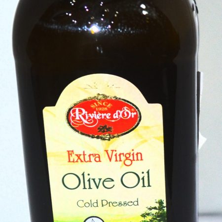 Huile d'Olive extra vierge pression à froid - RIVIÈRE D'OR - 1L