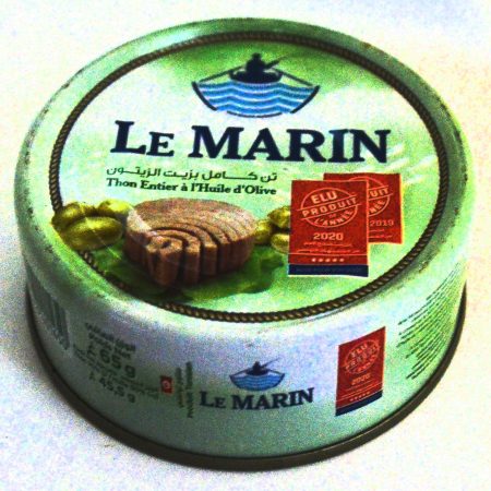 Thon entier à l'Huile d'Olive - LE MARIN - 65g