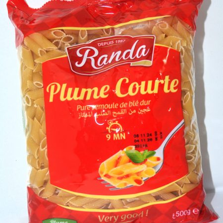 Pate plume courte  – RANDA – 500g