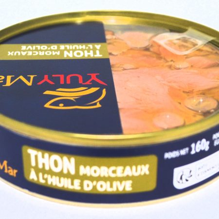 Thon morceaux à l'huile d'olive - YULY MAR - 160g - Produit K